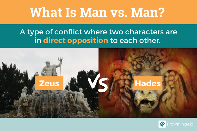 Image showing what is man vs. man conflict