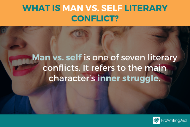 man vs self conflict examples