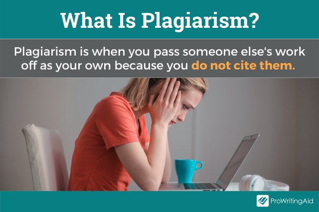 Image showing what is plagiarism