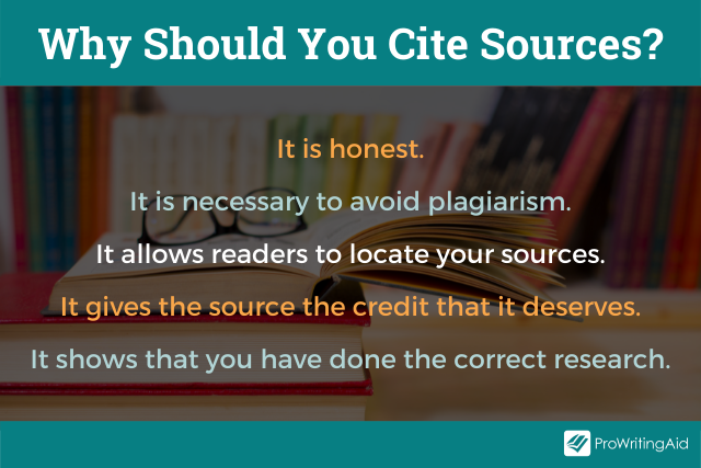 Image showing why you should cite sources