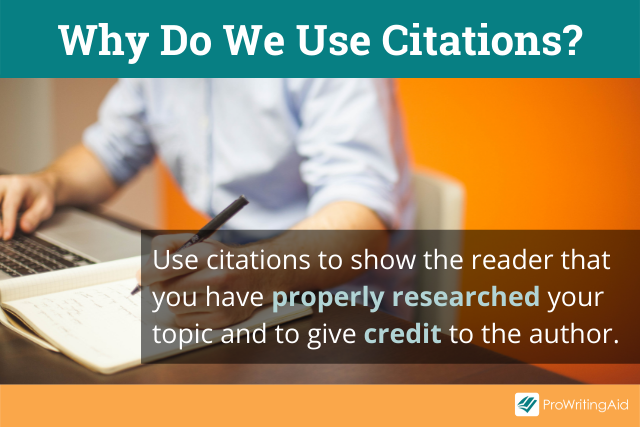 Why we use citations