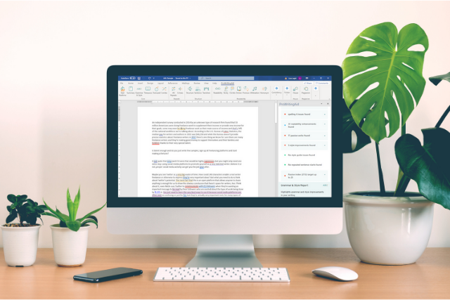 How to get started with the ProWritingAid Ms Word and Outlook add-in