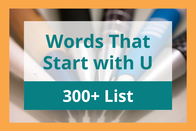 300-words-that-start-with-u