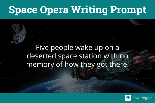 Space opera writing prompts