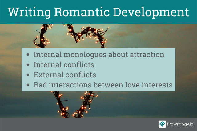 How to write romantic development