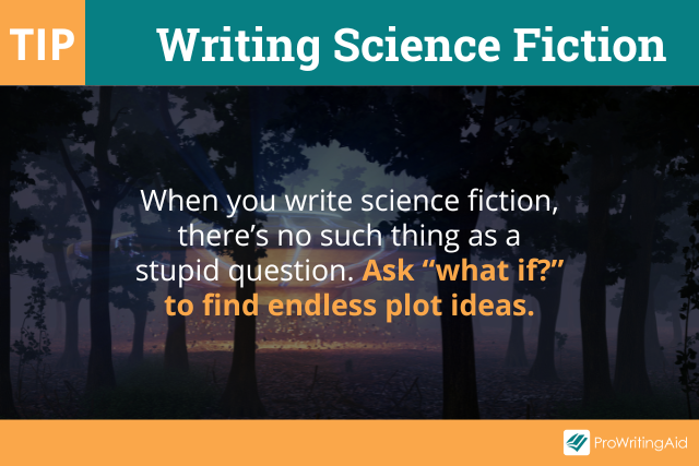 writing science fiction tip