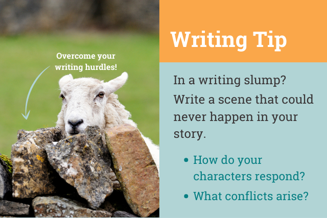 writing slump tip