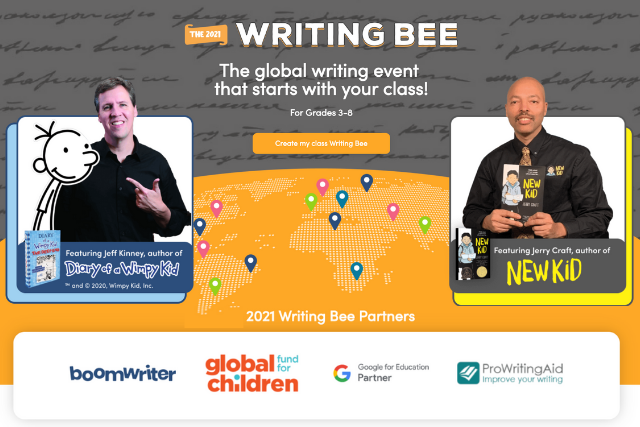 Boomwriter’s 2021 Writing Bee: Unleash Your Students’ Creativity