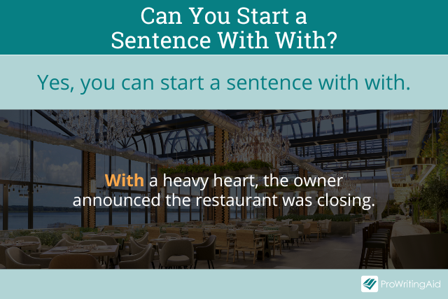 can-you-start-a-sentence-with-because